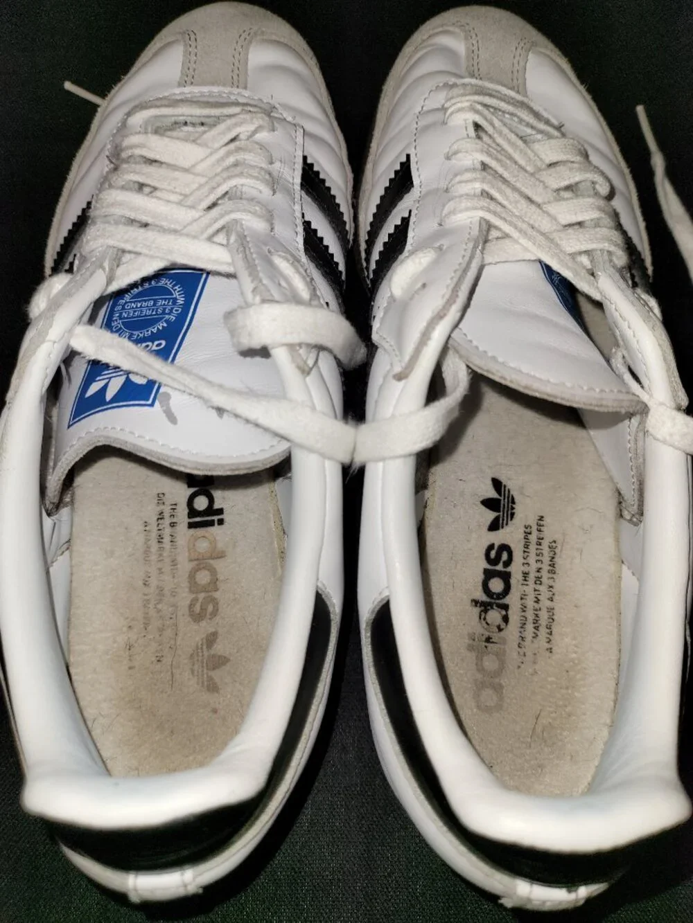 Adidas Samba OG Big Kids Size 6.5 White Black adidas samba